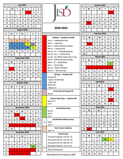 Judsonisd Calendar